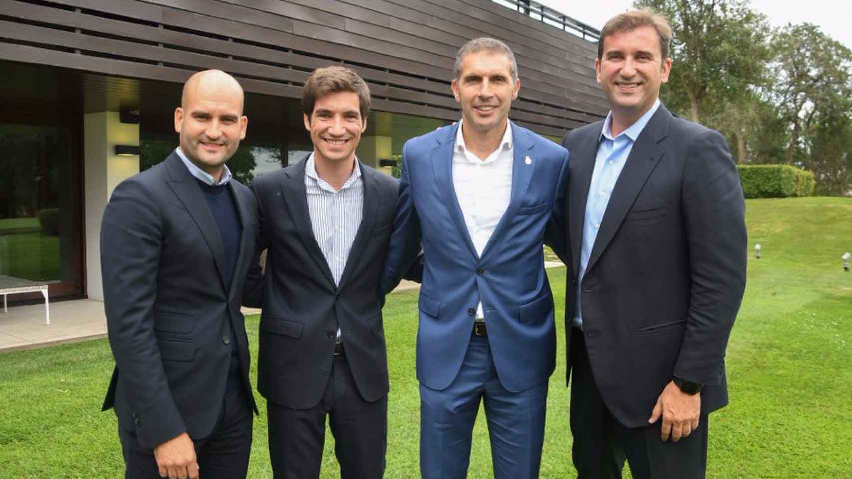 Pere Guardiola y Ferran Soriano, CEO del City Group, nuevos propietarios del Girona en 2017