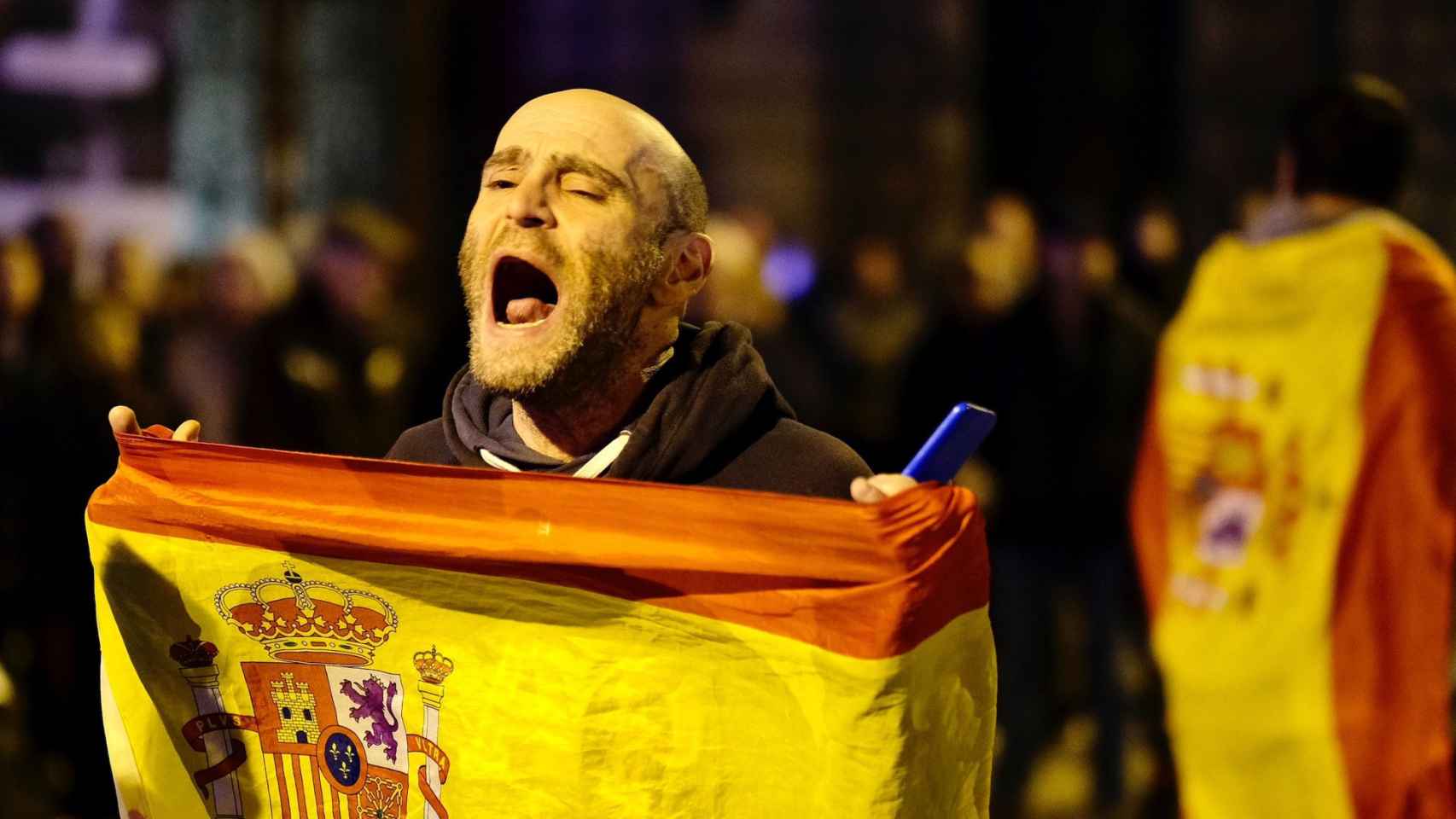 Manifestación frente a la Subdelegación del gobierno en Barcelona