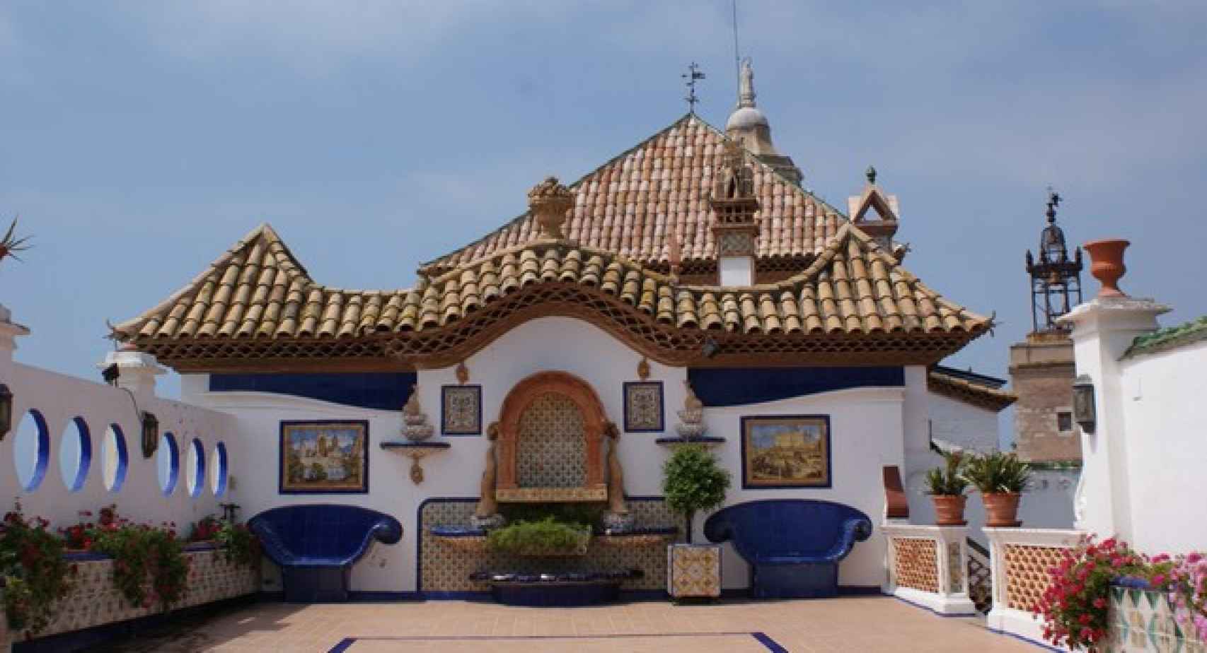 Terraza del Palacio Maricel