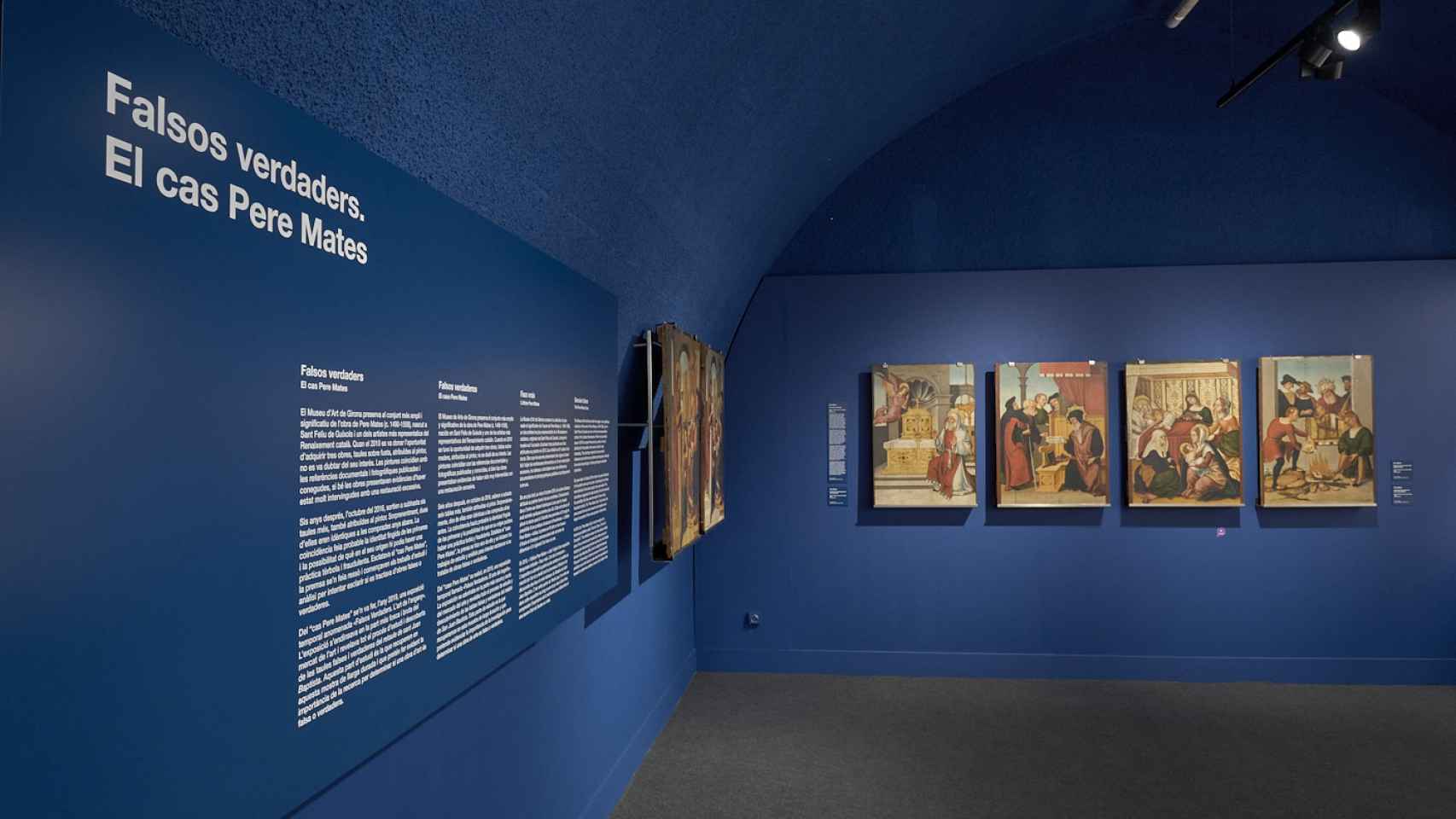 El Museu d'Art de Girona amplia su exposición permanente con los Falsos verdaderos de Pere Mates