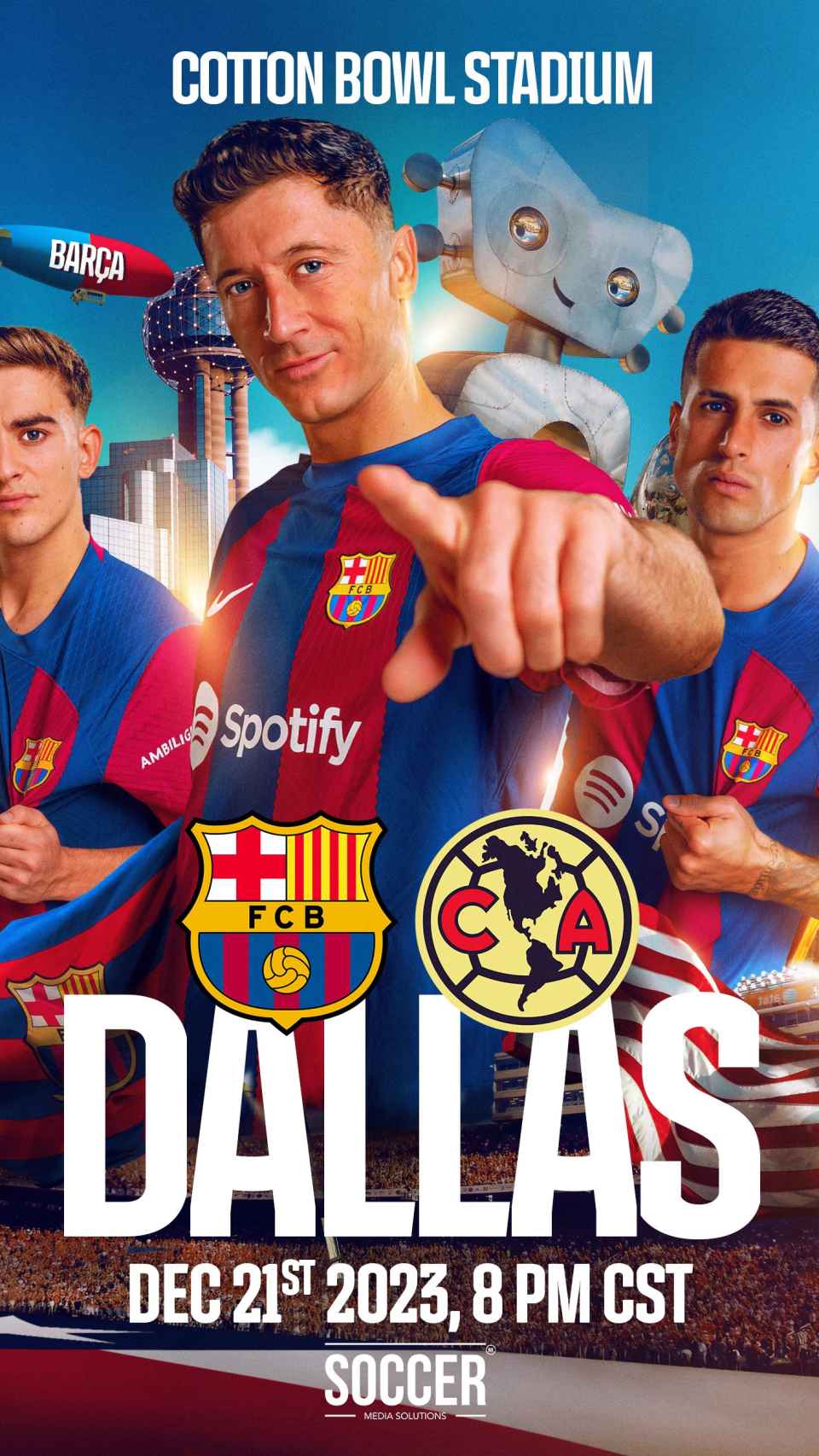 El FC Barcelona anuncia un amistoso en Dallas contra el Club América