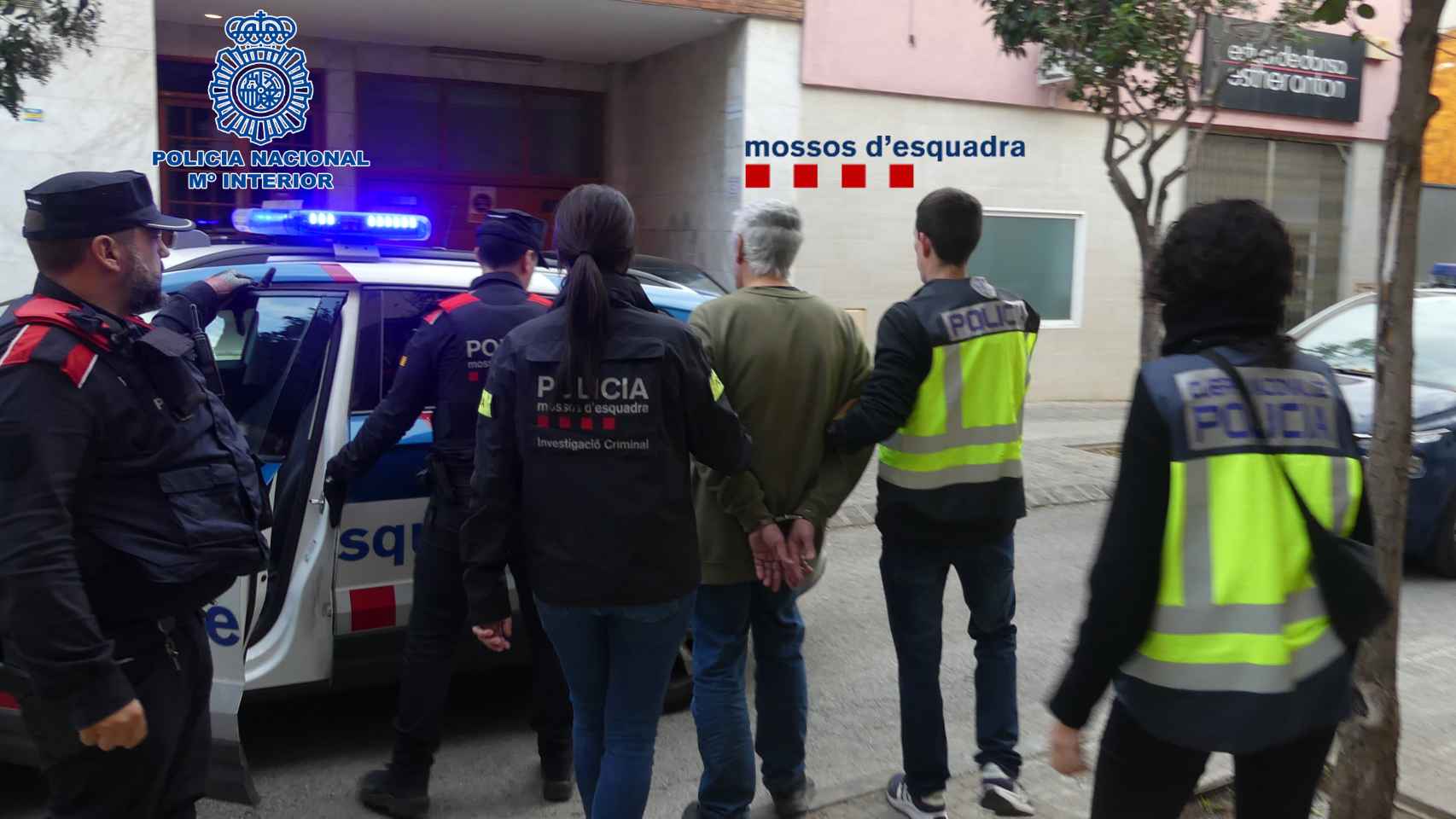 Los Mossos d'Esquadra y la Policía Nacional detienen al presunto autor de un delito de odio en Terrassa