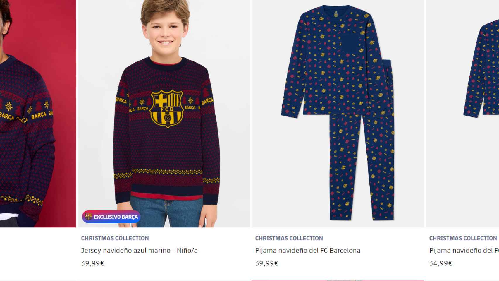 La nueva colección de Navidad del Barça