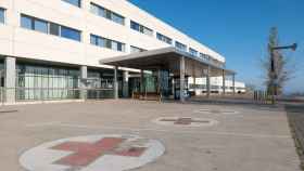 Acceso al Hospital de Mataró, situado en la capital comarcal