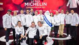Imagen de la anterior Gala Michelin, con algunos de los chefs premiados