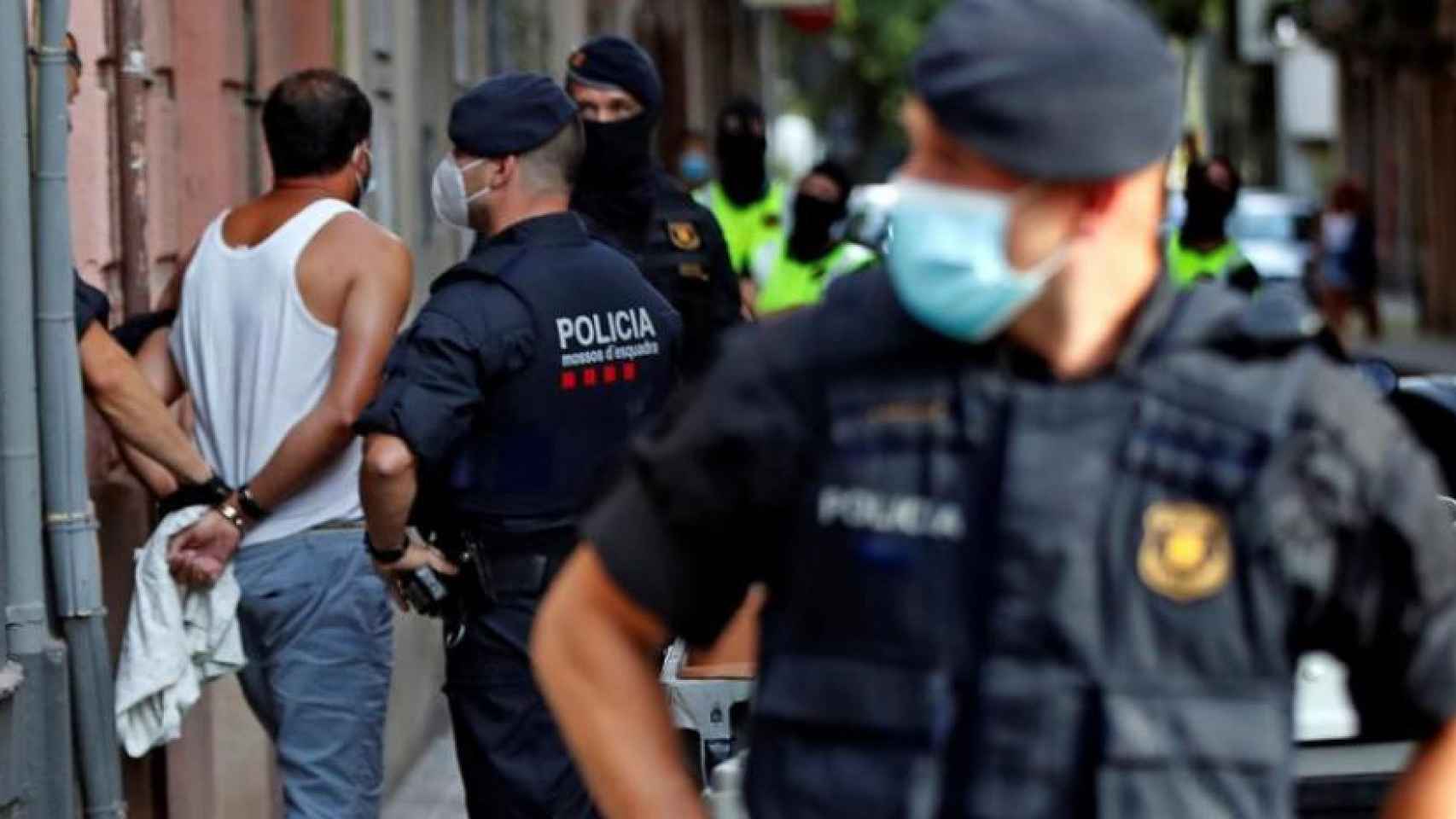 Un presunto 'narco', detenido por los Mossos d'Esquadra en Barcelona