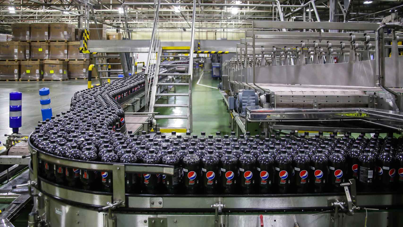 Embotelladora de la planta de PepsiCo en Vitoria