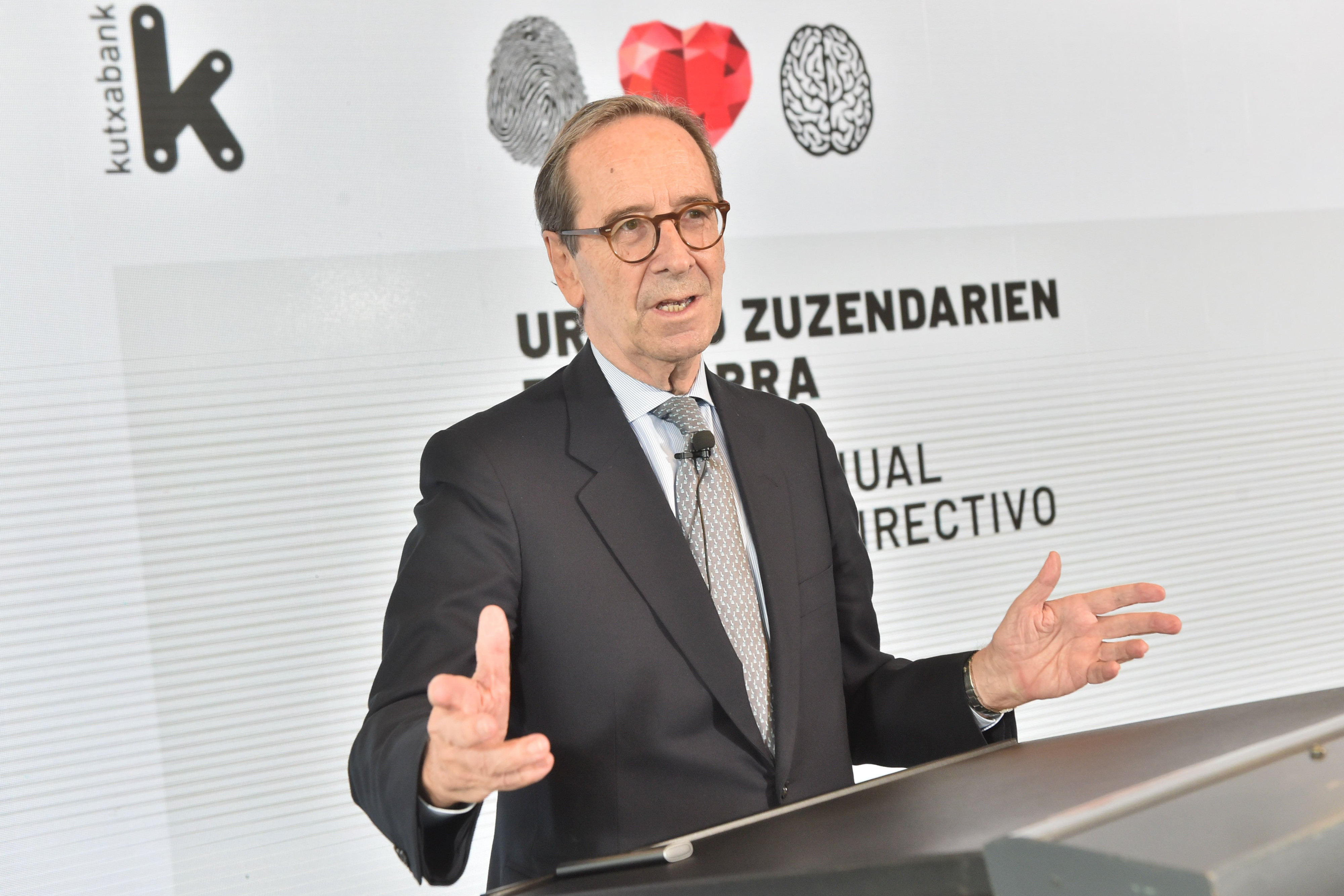 Gregorio Villalabeitia, presidente de Kutxabank / Europa Press