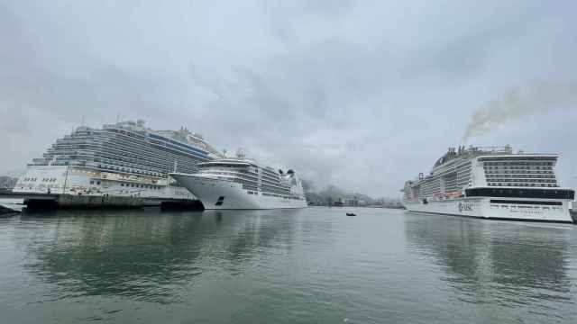 Cruceros en el Puerto de Bilbao. / Autoridad Portuaria de Bilbao