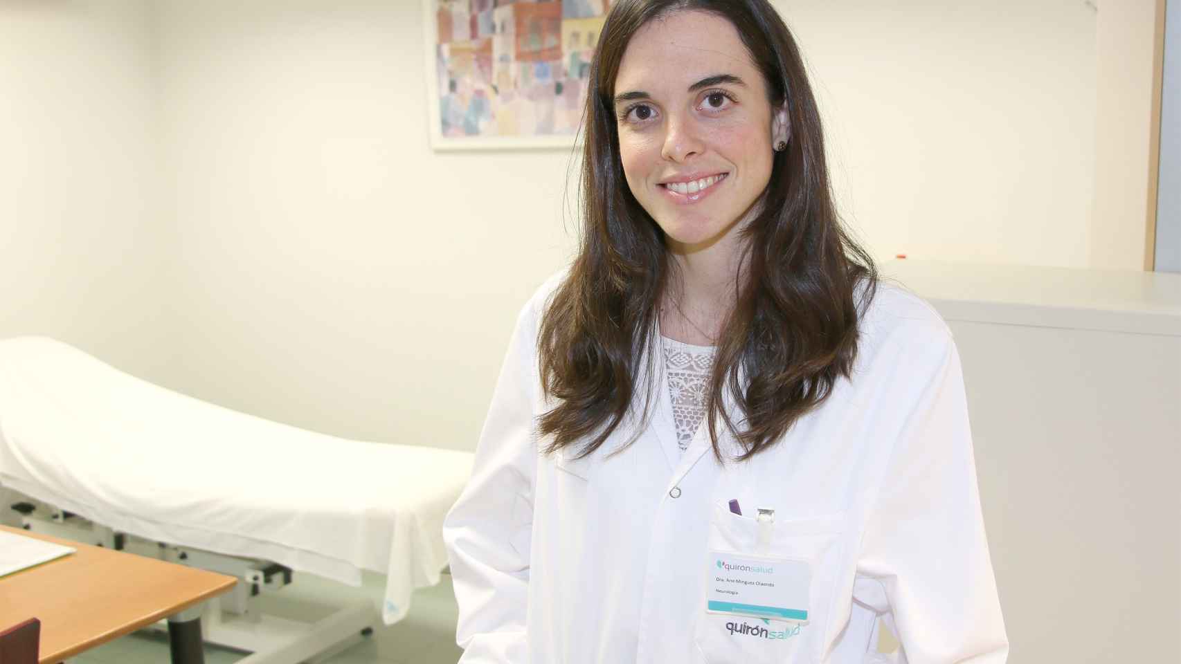 Ane Minguez, del equipo mdico de neurlogos del Hospital de Da Quirnsalud Donostia