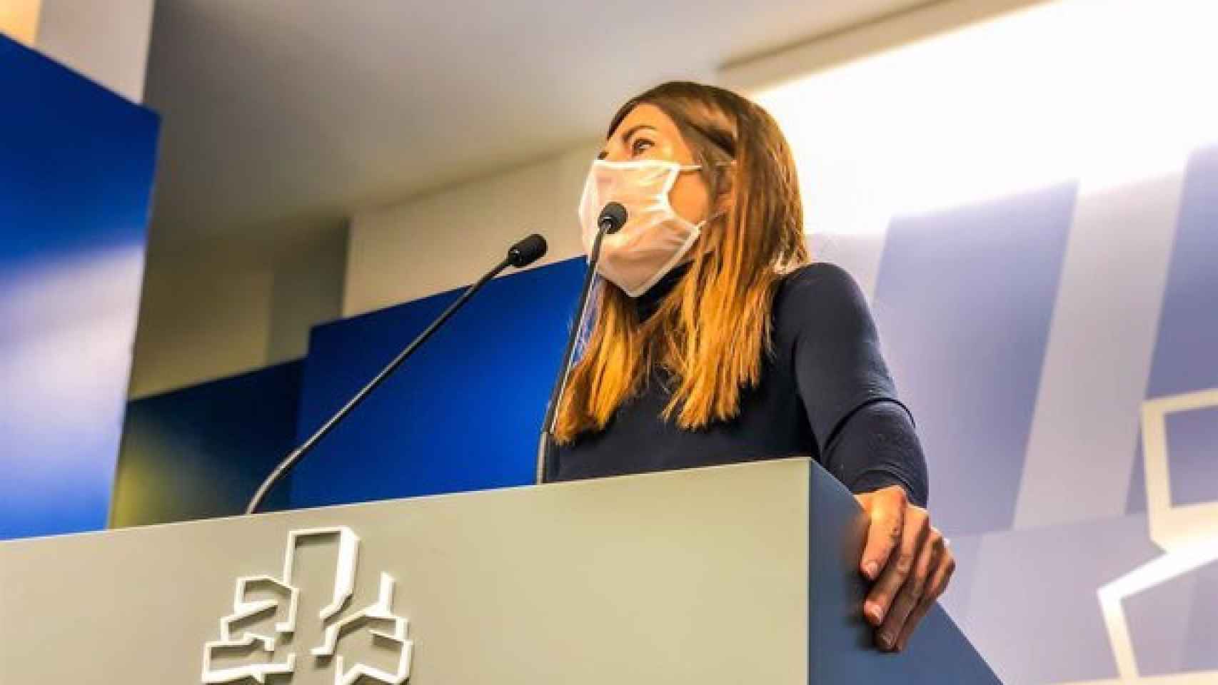 La portavoz de Elkarrekin Podemos-IU, Miren Gorrotxategi / EP