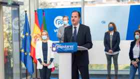 Carlos Iturgaiz acusa al PNV de usar las vacunas a dedo./ EUROPA PRESS