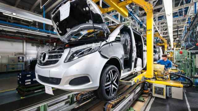 Instalaciones de montaje de la planta de Mercedes en Vitoria / Mercedes