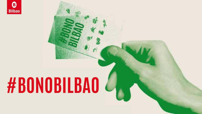 Imagen de la campaña de #BonoBilbao. / Ayuntamiento de Bilbao