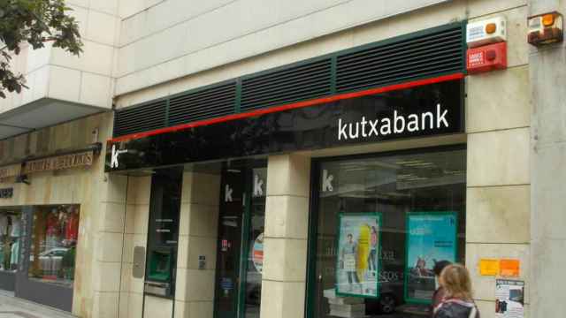 Una sucursal de Kutxabank. / EFE