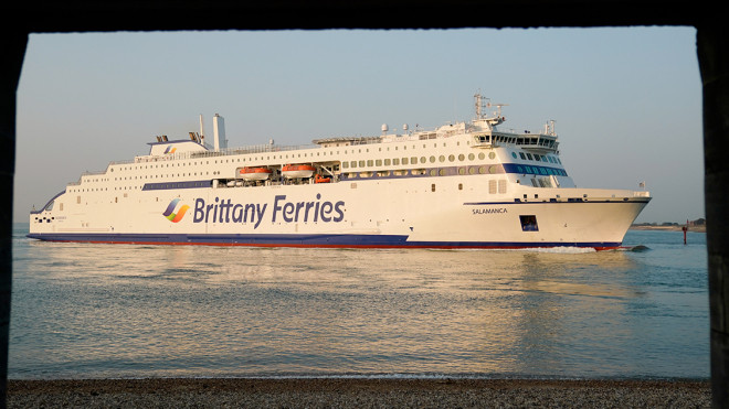 El buque 'Salamanca', de Britanny Ferries / EUROPA PRESS