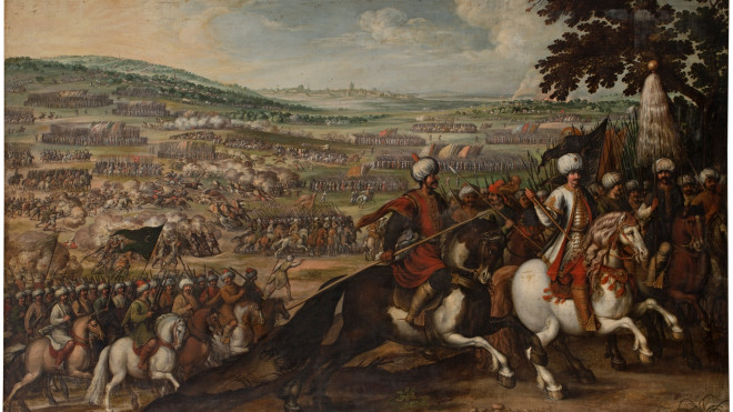Pintura del asedio de Viena de 1529 / Museo del Prado