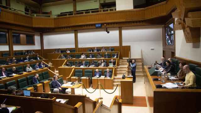 Sesin del pleno del Parlamento vasco desarrollada durante este jueves/ Europa Press