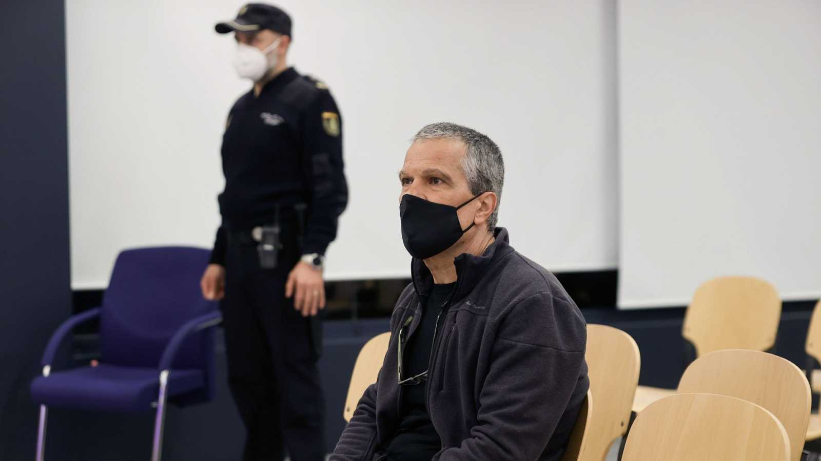 El histórico exdirigente de ETA Juan Carlos Iglesias Chouzas, Gadafi, durante su juicio en la Audiencia Nacional. / EFE