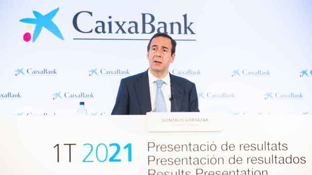 El consejero delegado de Caixabank, Gonzalo Gortzar. / Caixabank