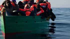 Imgenes del ltimo rescate realizado por el Aita Mari en el mediterrneo / Ximena Borrazas