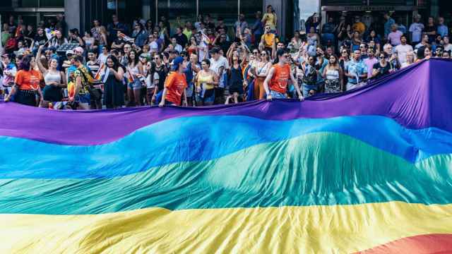 Manifestacin en repulsa de los delitos de odio contra el colectivo LGTBI. / EP