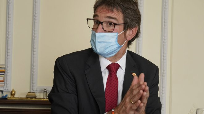 El Alcalde de Vitoria-Gasteiz, Gorka Urtaran./ Paulino Oribe