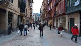 Imagen del Casco Viejo de Bilbao, donde se produjo el ltimo asesinato del presunto 'asesino de la app'. / EP