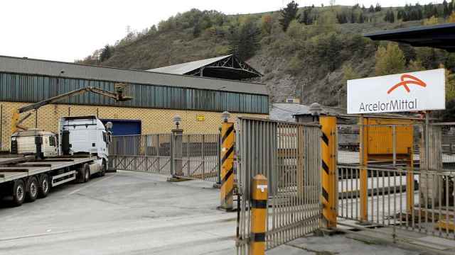 Planta de ArcelorMittal en Olaberria. / EFE