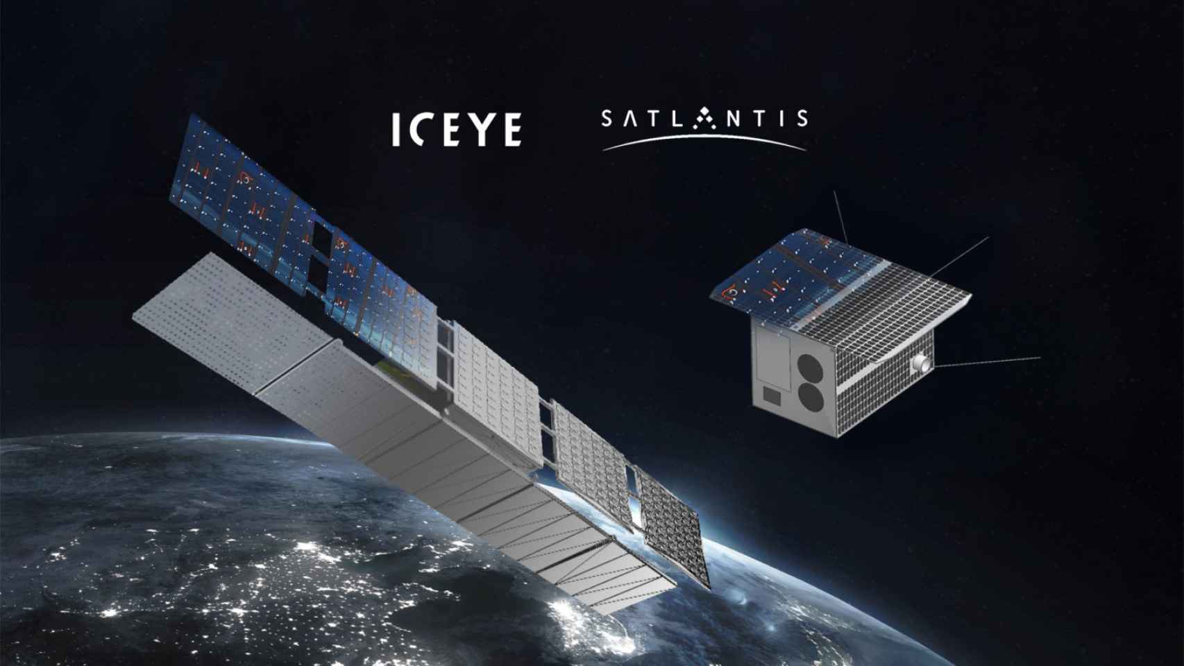 Satlantis y Iceye preparan una nueva tecnologçia para la observación del planeta.