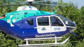 Helicoptero de Osakidetza. /CV