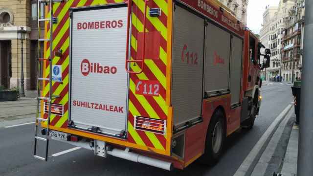 Camin de bomberos./Bomberos Euskadi