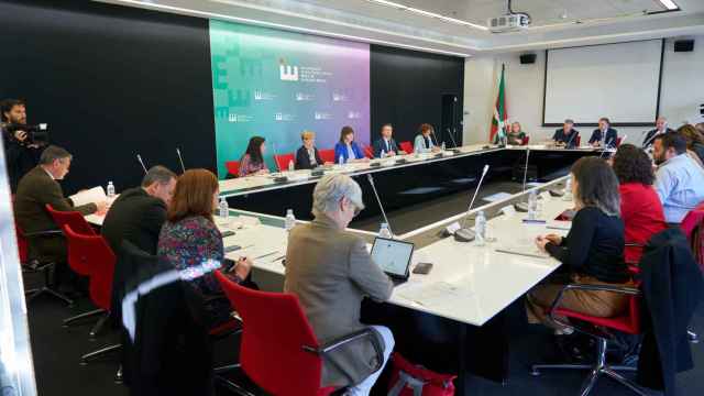 Reunin de la Mesa de Dilogo Social de Euskadi / L.Rico - EFE