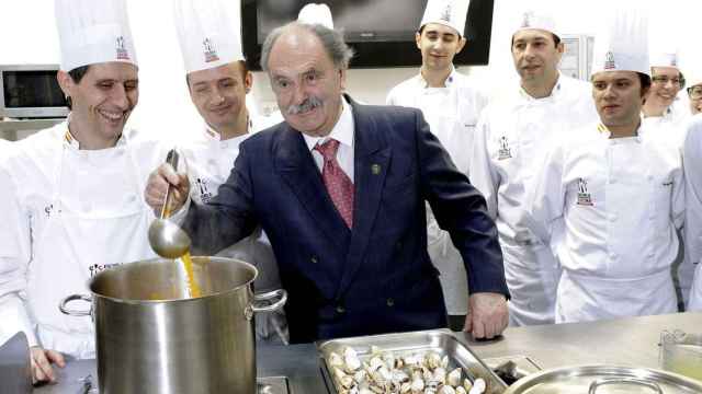 El cocinero Luis Irizar. / EFE