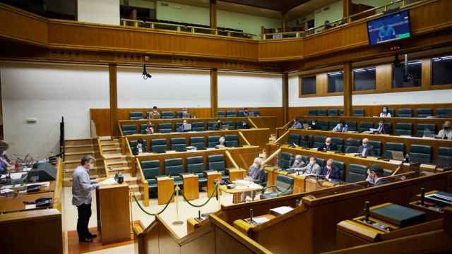 Pleno del Parlamento vasco. EP