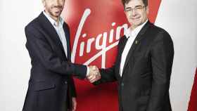 Josh Bayliss, CEO del Grupo Virgin, y Jos Miguel Garca, CEO del Grupo Euskaltel
