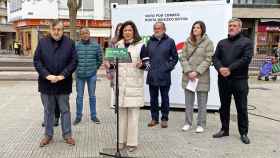 La candidata a la alcalda de Vitoria, Beatriz Artolazabal, este sbado en la presentacin de cuatro oficinas electorales para el 28-M / PNV