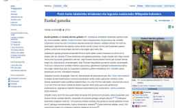 La Wikipedia recoge varios errores de calado a la hora de referirse a la historia del terrorismo en Euskadi