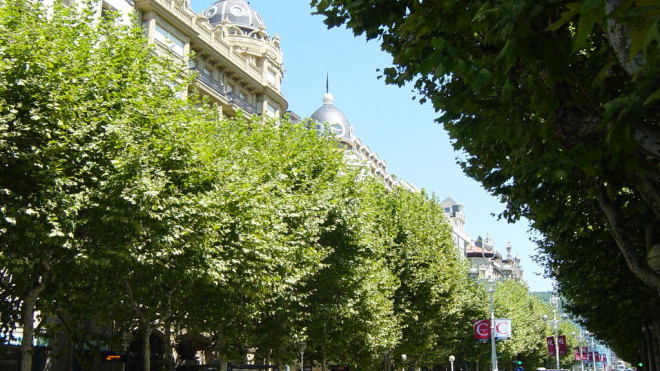 Avenida de la Libertad de San Sebastián / Wikimedia