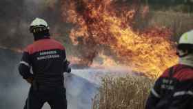 Extincin de incendios en Navarra / EP