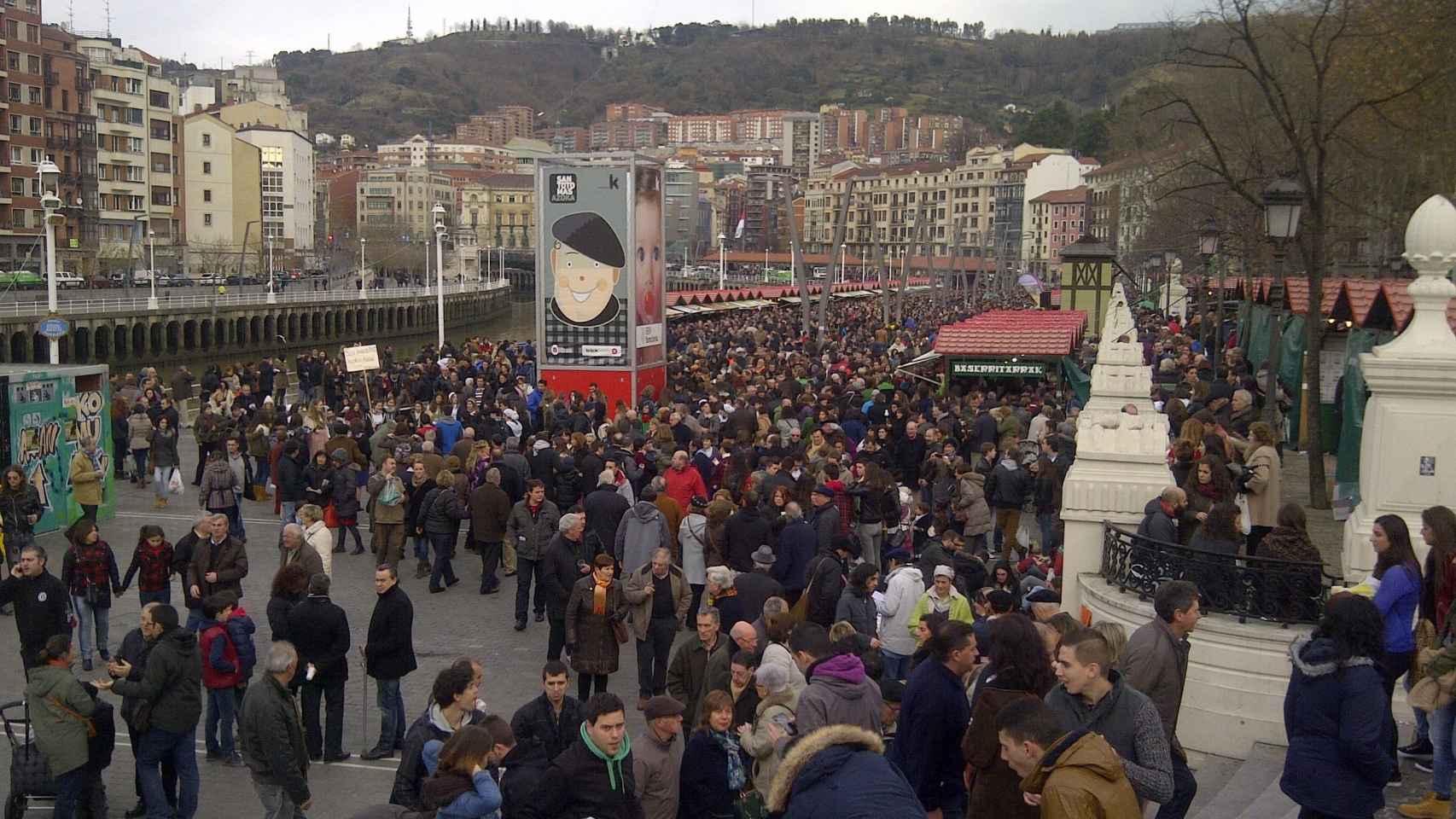Feria de Santo Toms en Bilbao. / EP