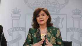Carmen Calvo, vicepresidenta primera del Gobierno / EP