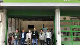 Foto de la visita de la Asociacin de Usuarios de Vehculos Elctricos (AUVE) al laboratorio Smart Mobility de Iberdrola / EP