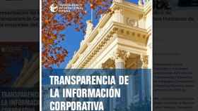 Portada del informe de Transparency International Espaa / SERVIMEDIA
