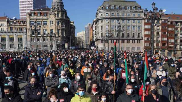 Manifestacion en Bilbao en una imagen de archivo / EUROPA PRESS