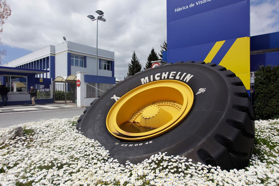 Planta de Michelin en Vitoria. / araba.eus
