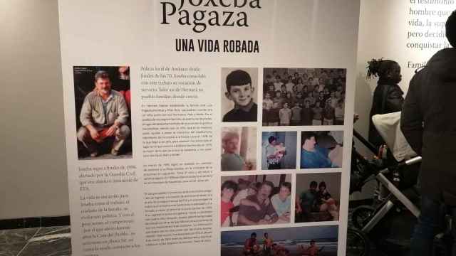 Exposicin sobre Joxeba Pagaza en el Centro Memorial de Vctimas del Terrorismo / CV