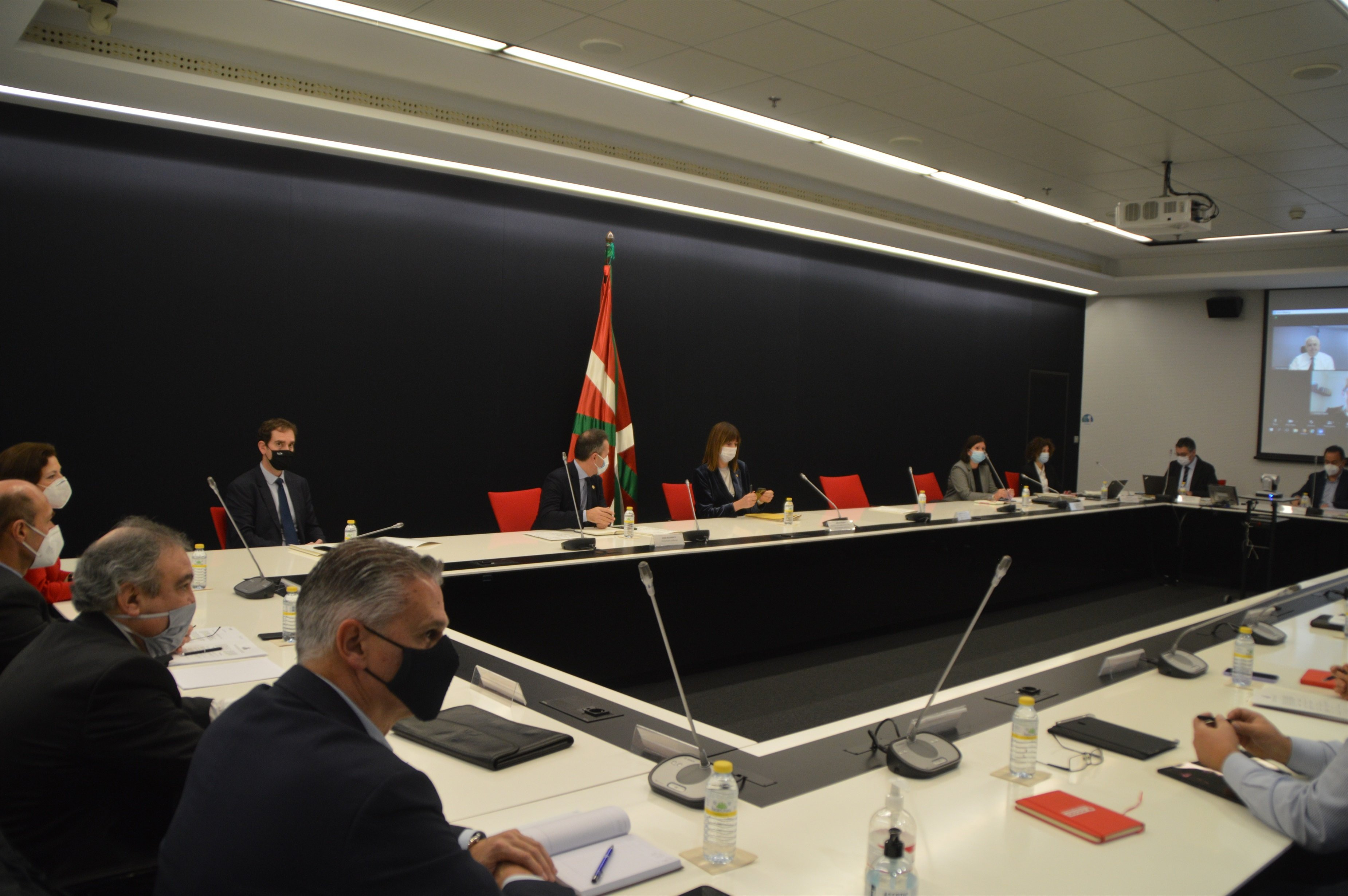 Reunión de la Mesa de Diálogo Social de Euskadi. / Europa Press