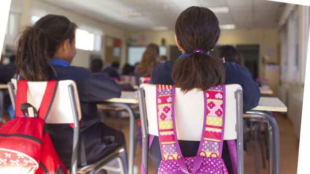 Alumnos en un aula de primaria/ EP