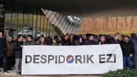 Protesta contra los despidos de Pepsico en Vitoria / CV